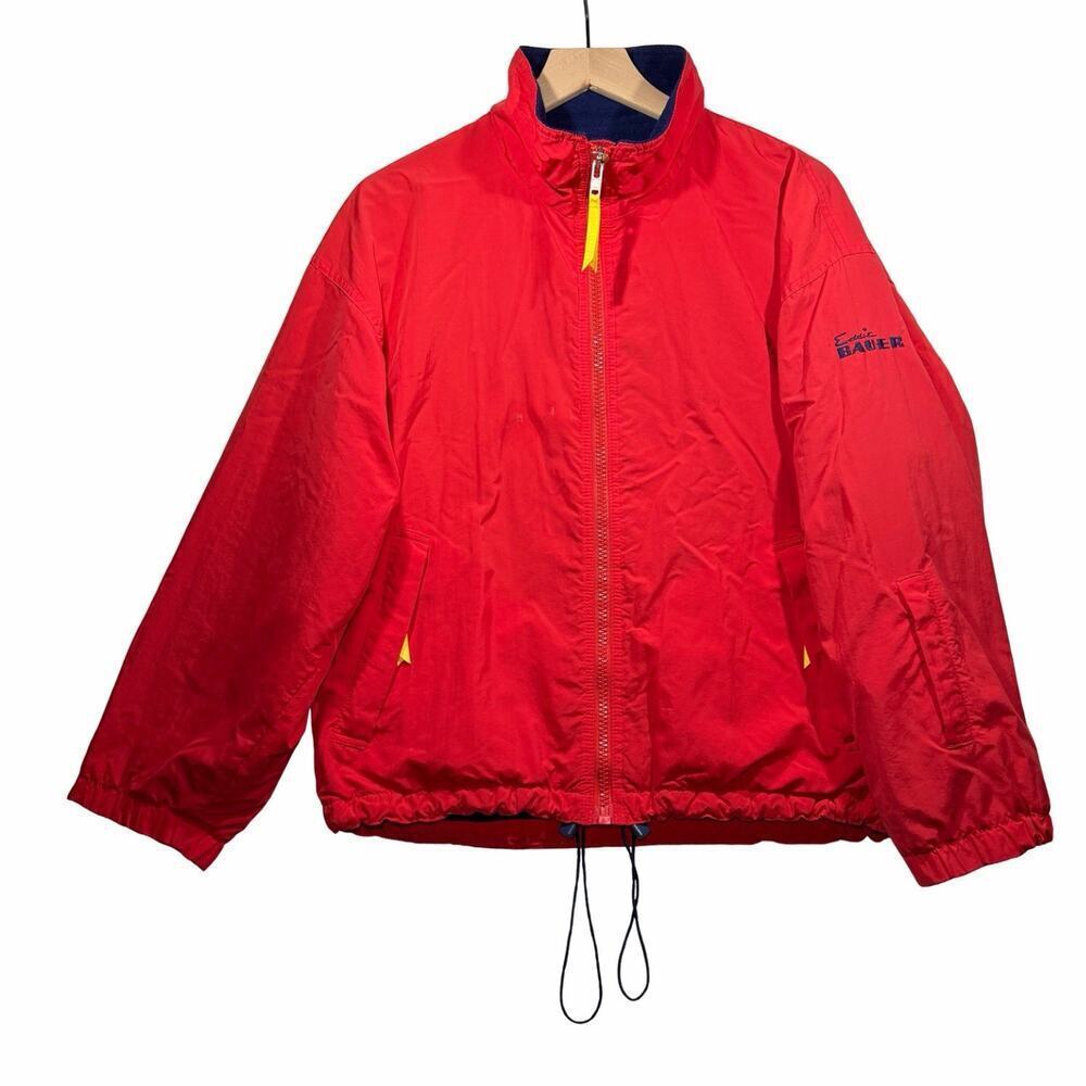 Eddie Bauer Vintage Red Outdoor Jacket Made in USA Women's Size L